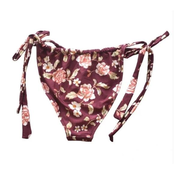 MinkPink Rhapsody Layered Bandeau Bikini Top & Bottom Set XS NWT - Picture 5 of 6